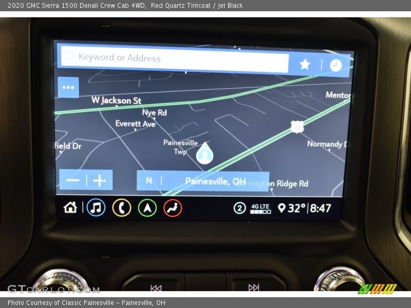 Red Quartz Tintcoat / Jet Black 2020 GMC Sierra 1500 Denali Crew Cab 4WD