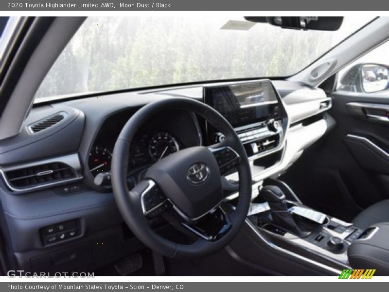 Moon Dust / Black 2020 Toyota Highlander Limited AWD