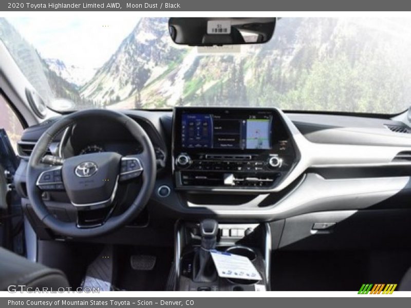Moon Dust / Black 2020 Toyota Highlander Limited AWD