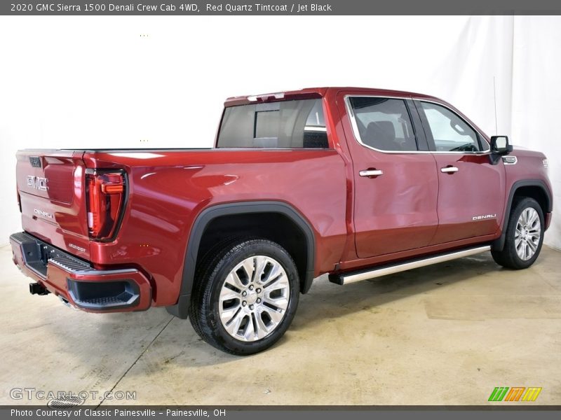 Red Quartz Tintcoat / Jet Black 2020 GMC Sierra 1500 Denali Crew Cab 4WD