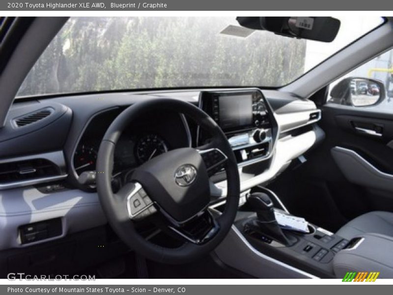 Blueprint / Graphite 2020 Toyota Highlander XLE AWD