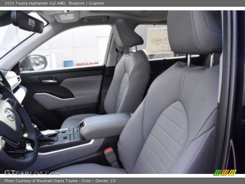 Blueprint / Graphite 2020 Toyota Highlander XLE AWD