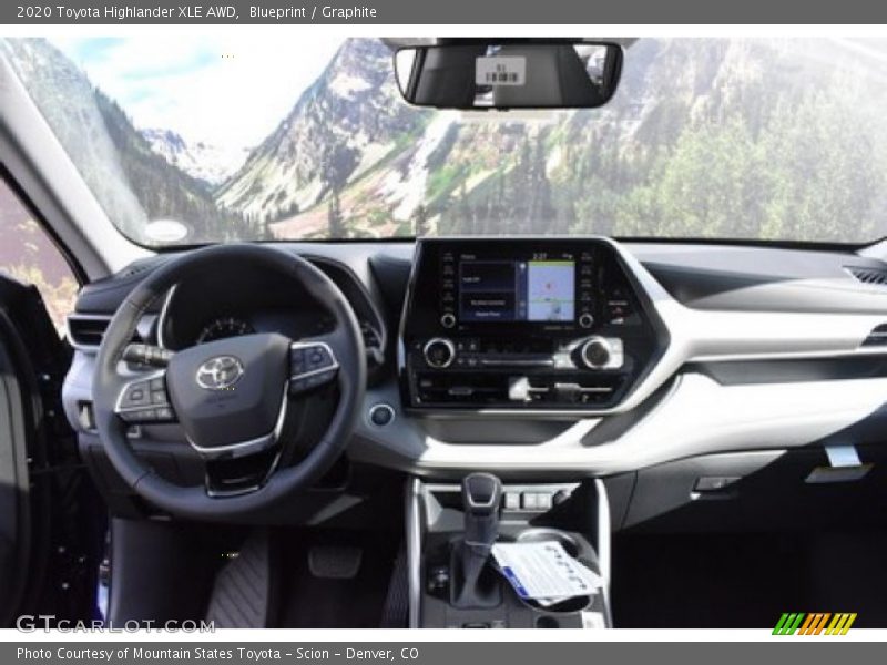 Blueprint / Graphite 2020 Toyota Highlander XLE AWD