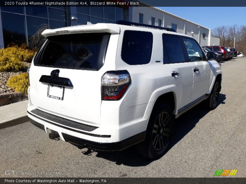 Blizzard White Pearl / Black 2020 Toyota 4Runner Nightshade Edition 4x4