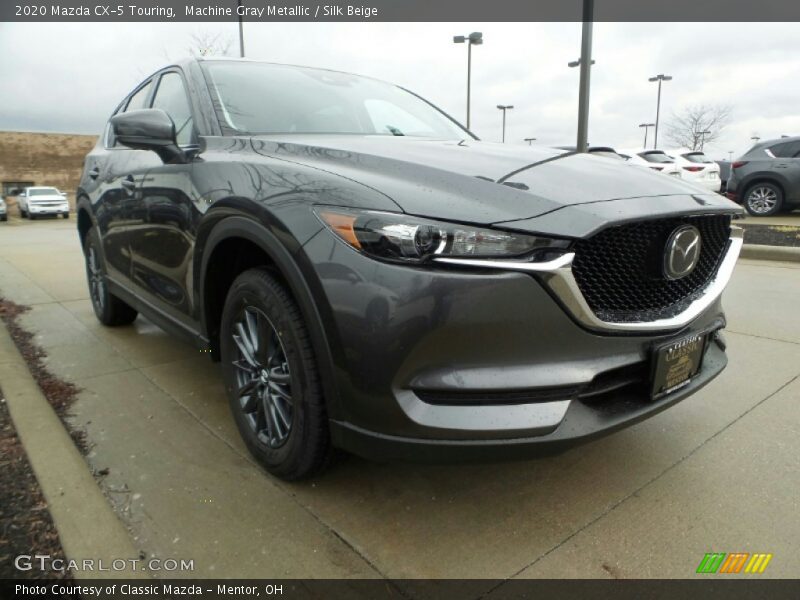 Machine Gray Metallic / Silk Beige 2020 Mazda CX-5 Touring