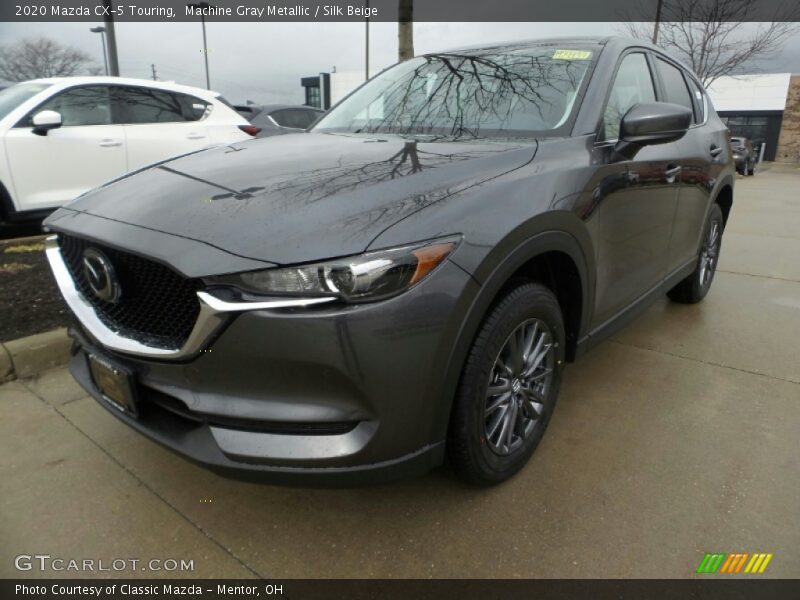 Machine Gray Metallic / Silk Beige 2020 Mazda CX-5 Touring