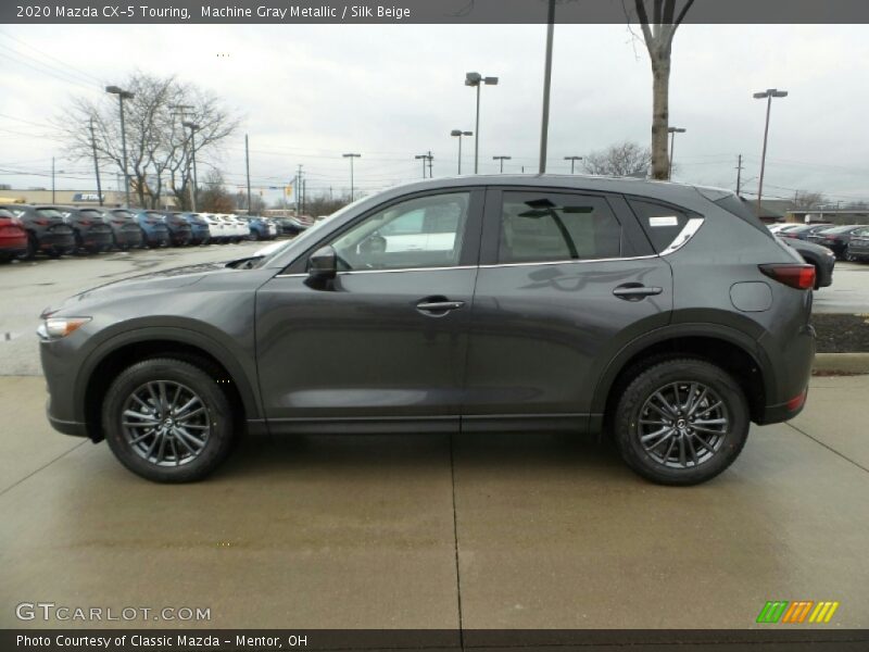 Machine Gray Metallic / Silk Beige 2020 Mazda CX-5 Touring