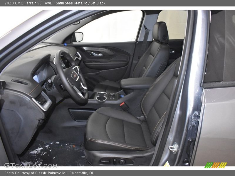 Satin Steel Metallic / Jet Black 2020 GMC Terrain SLT AWD