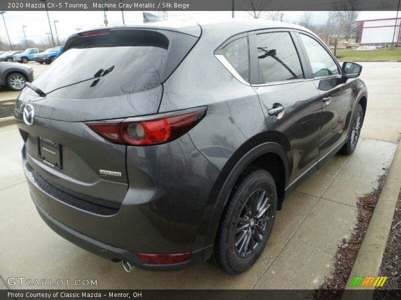 Machine Gray Metallic / Silk Beige 2020 Mazda CX-5 Touring
