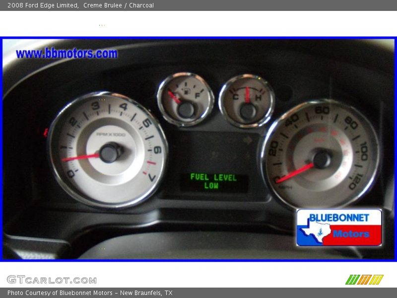 Creme Brulee / Charcoal 2008 Ford Edge Limited
