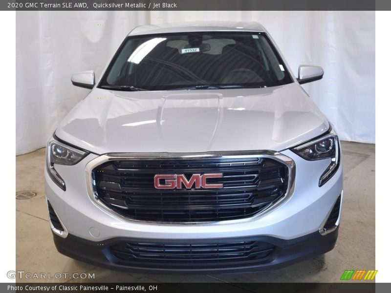 Quicksilver Metallic / Jet Black 2020 GMC Terrain SLE AWD