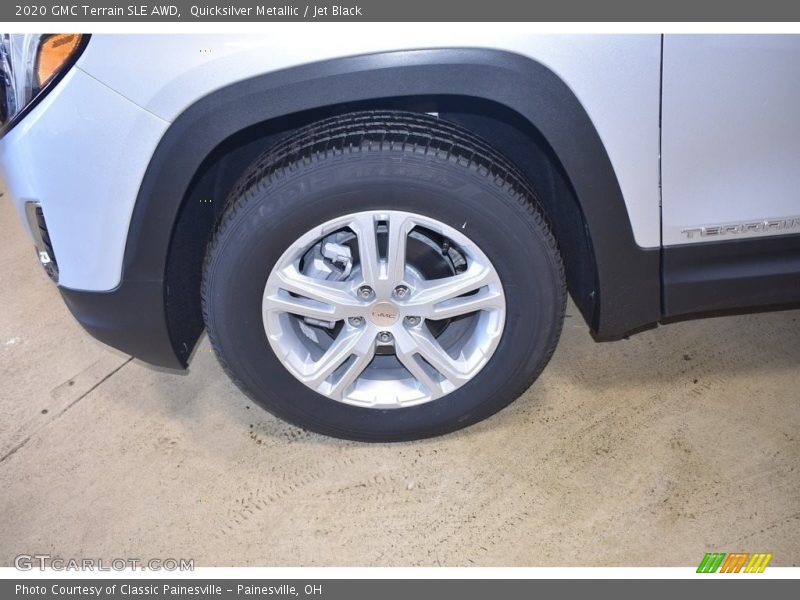 Quicksilver Metallic / Jet Black 2020 GMC Terrain SLE AWD