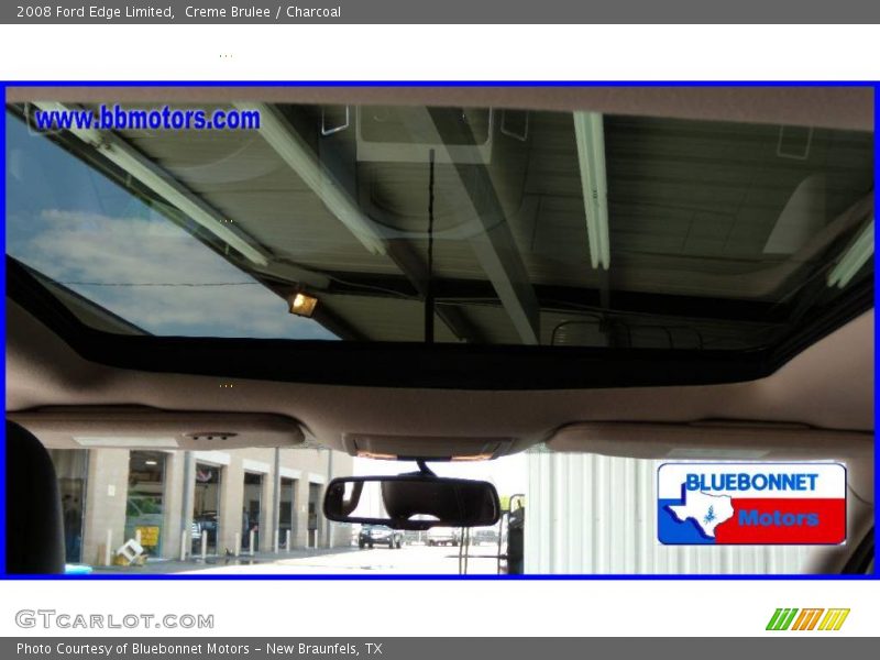Creme Brulee / Charcoal 2008 Ford Edge Limited