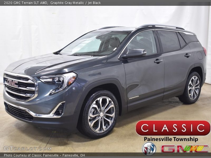 Graphite Gray Metallic / Jet Black 2020 GMC Terrain SLT AWD