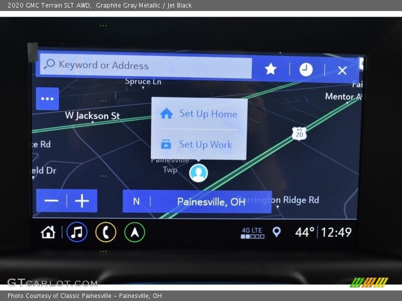 Graphite Gray Metallic / Jet Black 2020 GMC Terrain SLT AWD