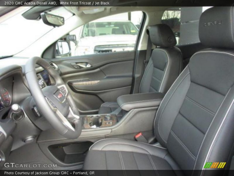 White Frost Tricoat / Jet Black 2020 GMC Acadia Denali AWD