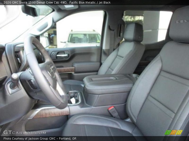Pacific Blue Metallic / Jet Black 2020 GMC Sierra 1500 Denali Crew Cab 4WD