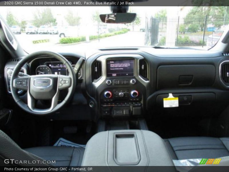Pacific Blue Metallic / Jet Black 2020 GMC Sierra 1500 Denali Crew Cab 4WD