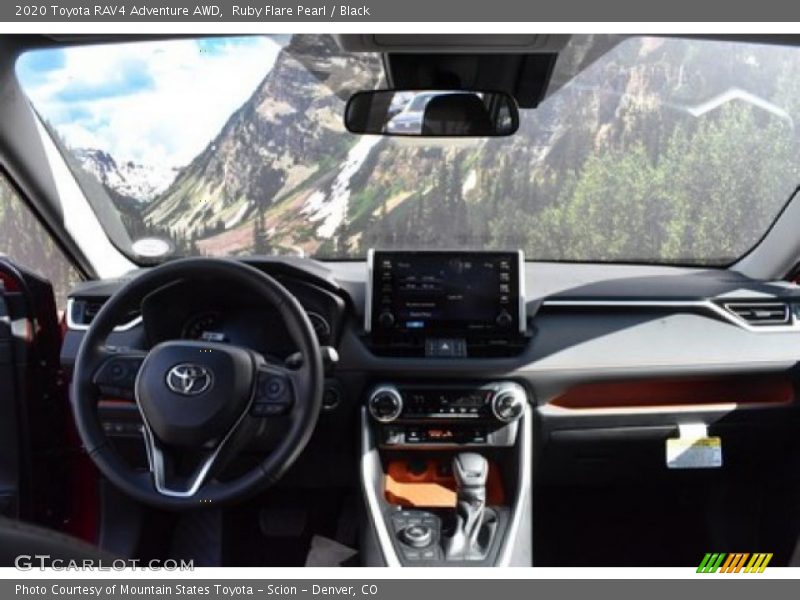 Ruby Flare Pearl / Black 2020 Toyota RAV4 Adventure AWD