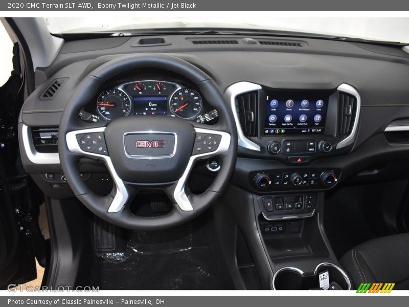 Ebony Twilight Metallic / Jet Black 2020 GMC Terrain SLT AWD