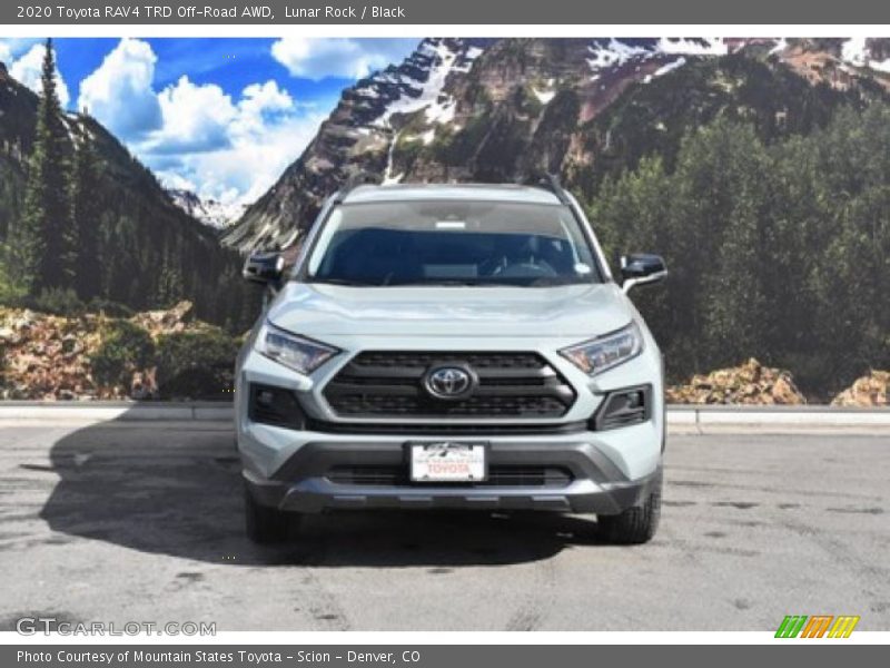 Lunar Rock / Black 2020 Toyota RAV4 TRD Off-Road AWD