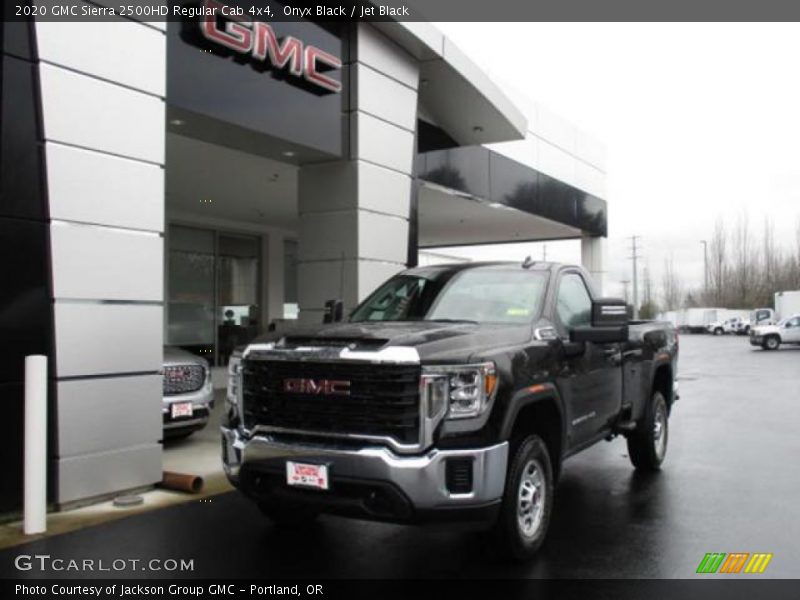 Onyx Black / Jet Black 2020 GMC Sierra 2500HD Regular Cab 4x4