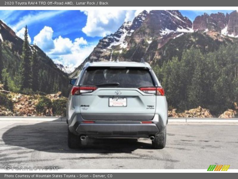 Lunar Rock / Black 2020 Toyota RAV4 TRD Off-Road AWD