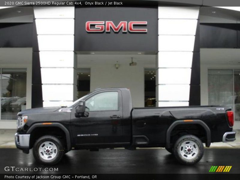  2020 Sierra 2500HD Regular Cab 4x4 Onyx Black
