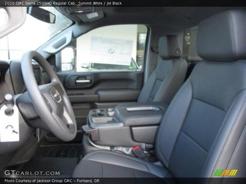 Summit White / Jet Black 2020 GMC Sierra 2500HD Regular Cab