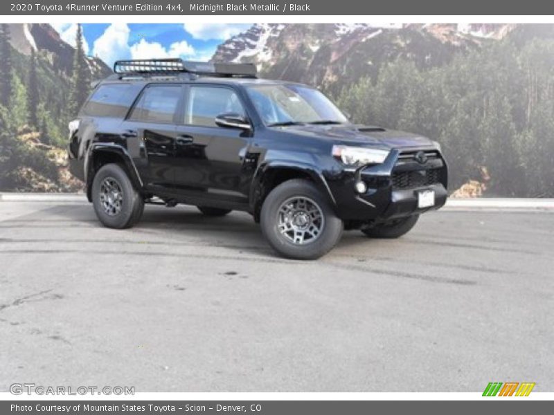  2020 4Runner Venture Edition 4x4 Midnight Black Metallic