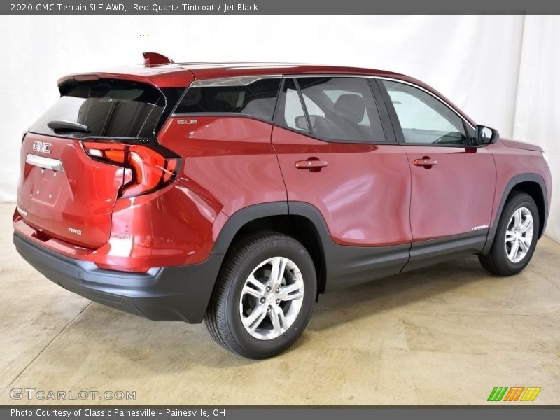 Red Quartz Tintcoat / Jet Black 2020 GMC Terrain SLE AWD