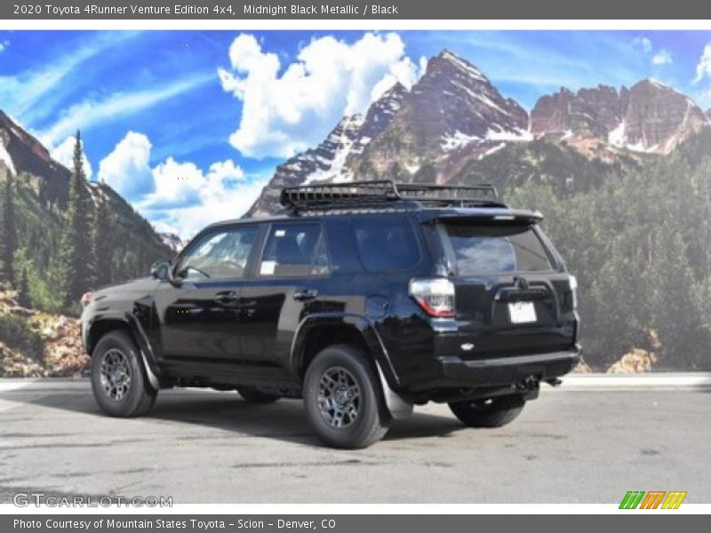 Midnight Black Metallic / Black 2020 Toyota 4Runner Venture Edition 4x4