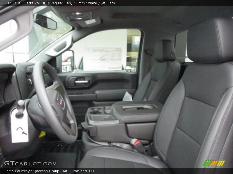 Summit White / Jet Black 2020 GMC Sierra 2500HD Regular Cab
