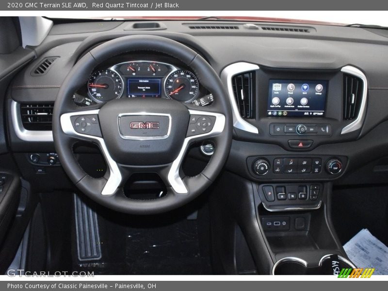 Red Quartz Tintcoat / Jet Black 2020 GMC Terrain SLE AWD