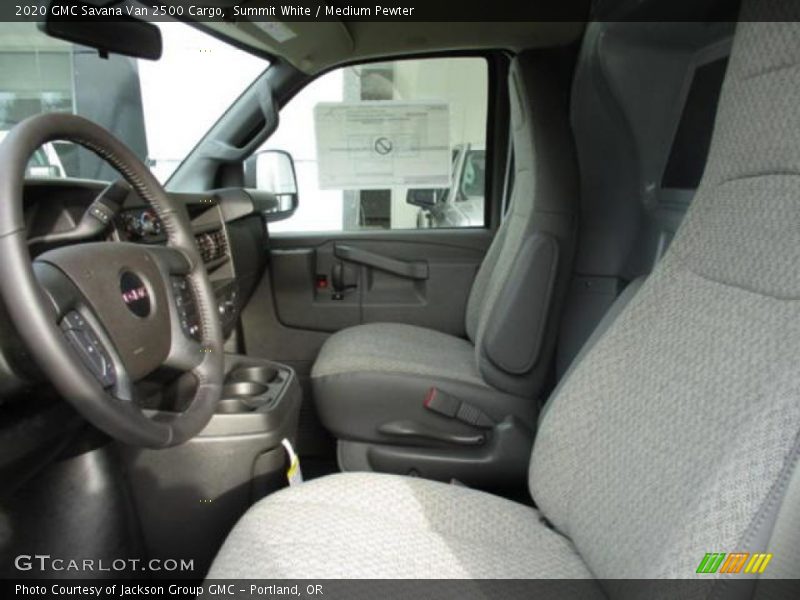 Summit White / Medium Pewter 2020 GMC Savana Van 2500 Cargo