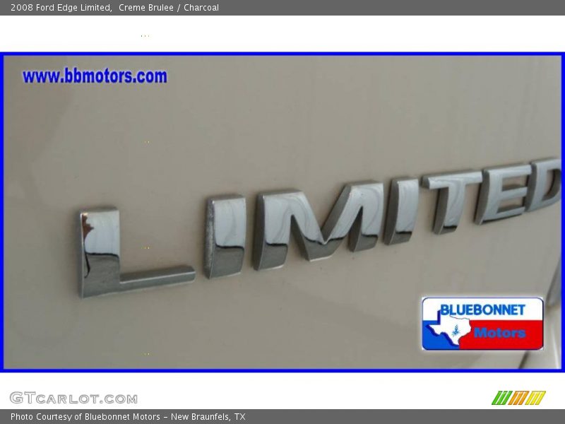 Creme Brulee / Charcoal 2008 Ford Edge Limited