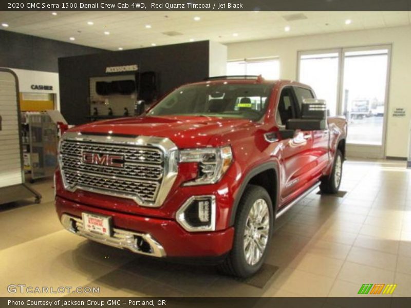 Red Quartz Tintcoat / Jet Black 2020 GMC Sierra 1500 Denali Crew Cab 4WD