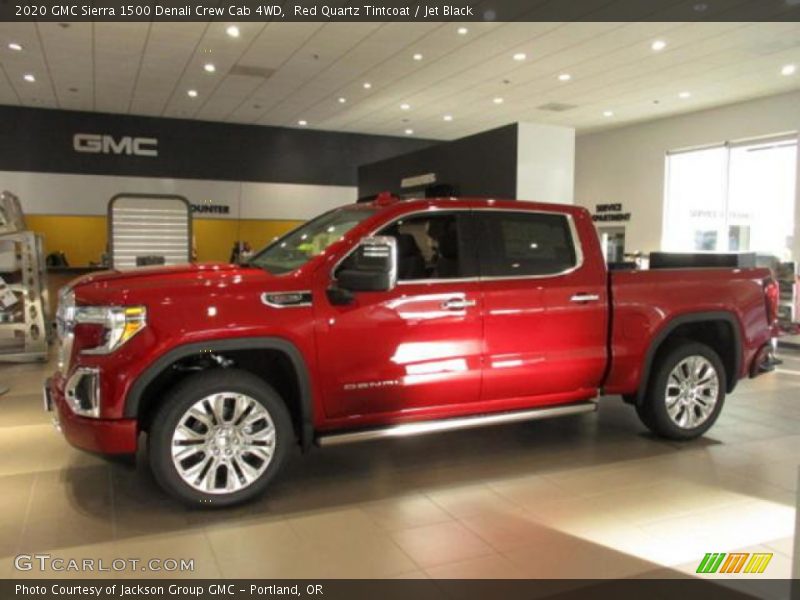 Red Quartz Tintcoat / Jet Black 2020 GMC Sierra 1500 Denali Crew Cab 4WD