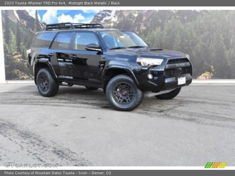 Midnight Black Metallic / Black 2020 Toyota 4Runner TRD Pro 4x4