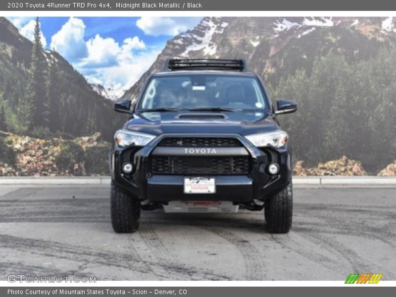 Midnight Black Metallic / Black 2020 Toyota 4Runner TRD Pro 4x4