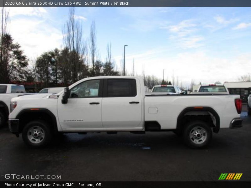 Summit White / Jet Black 2020 GMC Sierra 2500HD Crew Cab 4WD