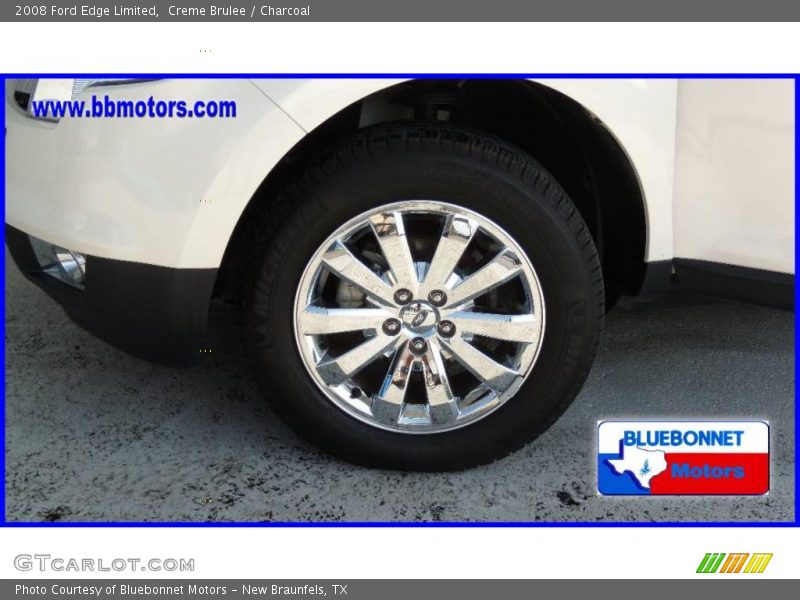Creme Brulee / Charcoal 2008 Ford Edge Limited