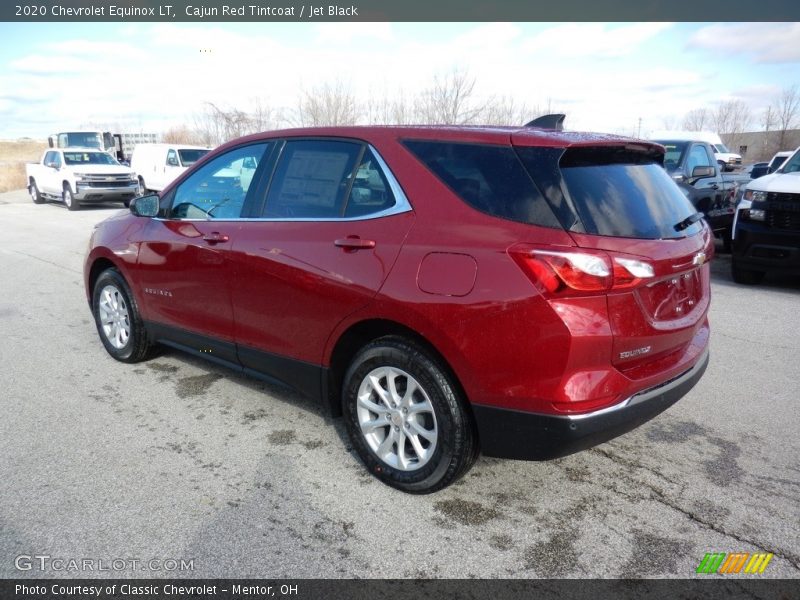 Cajun Red Tintcoat / Jet Black 2020 Chevrolet Equinox LT