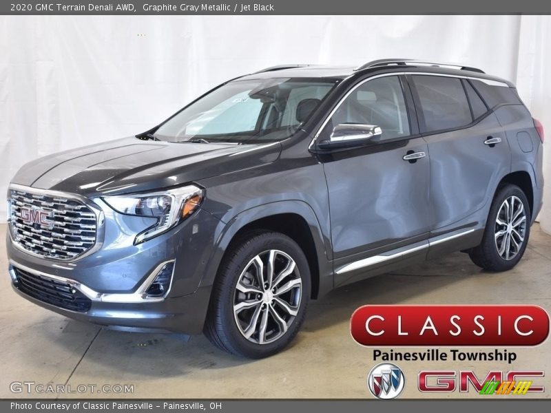 Graphite Gray Metallic / Jet Black 2020 GMC Terrain Denali AWD