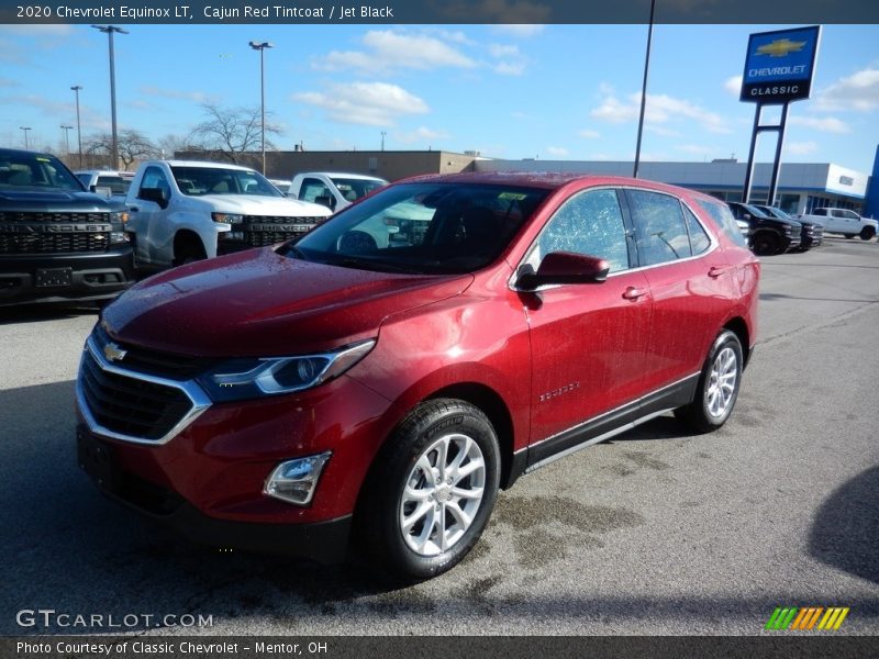 Cajun Red Tintcoat / Jet Black 2020 Chevrolet Equinox LT