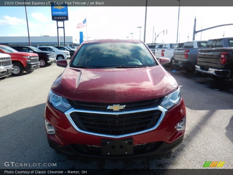 Cajun Red Tintcoat / Jet Black 2020 Chevrolet Equinox LT