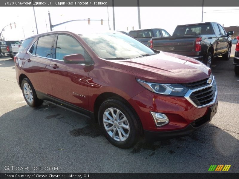 Cajun Red Tintcoat / Jet Black 2020 Chevrolet Equinox LT