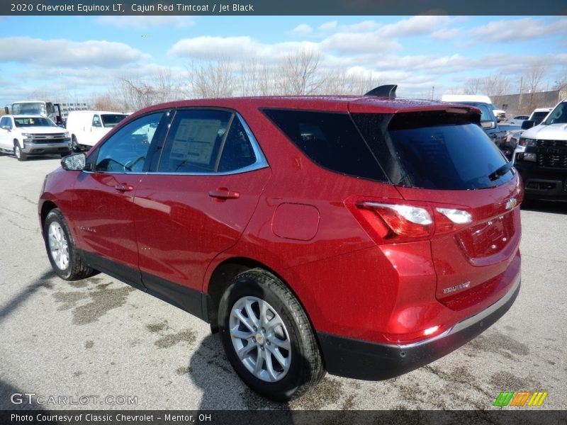 Cajun Red Tintcoat / Jet Black 2020 Chevrolet Equinox LT