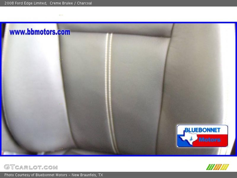 Creme Brulee / Charcoal 2008 Ford Edge Limited