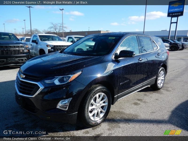 Midnight Blue Metallic / Jet Black 2020 Chevrolet Equinox LT